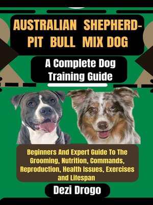 cover image of Australian  Shepherd-Pit  Bull  Mix Dog